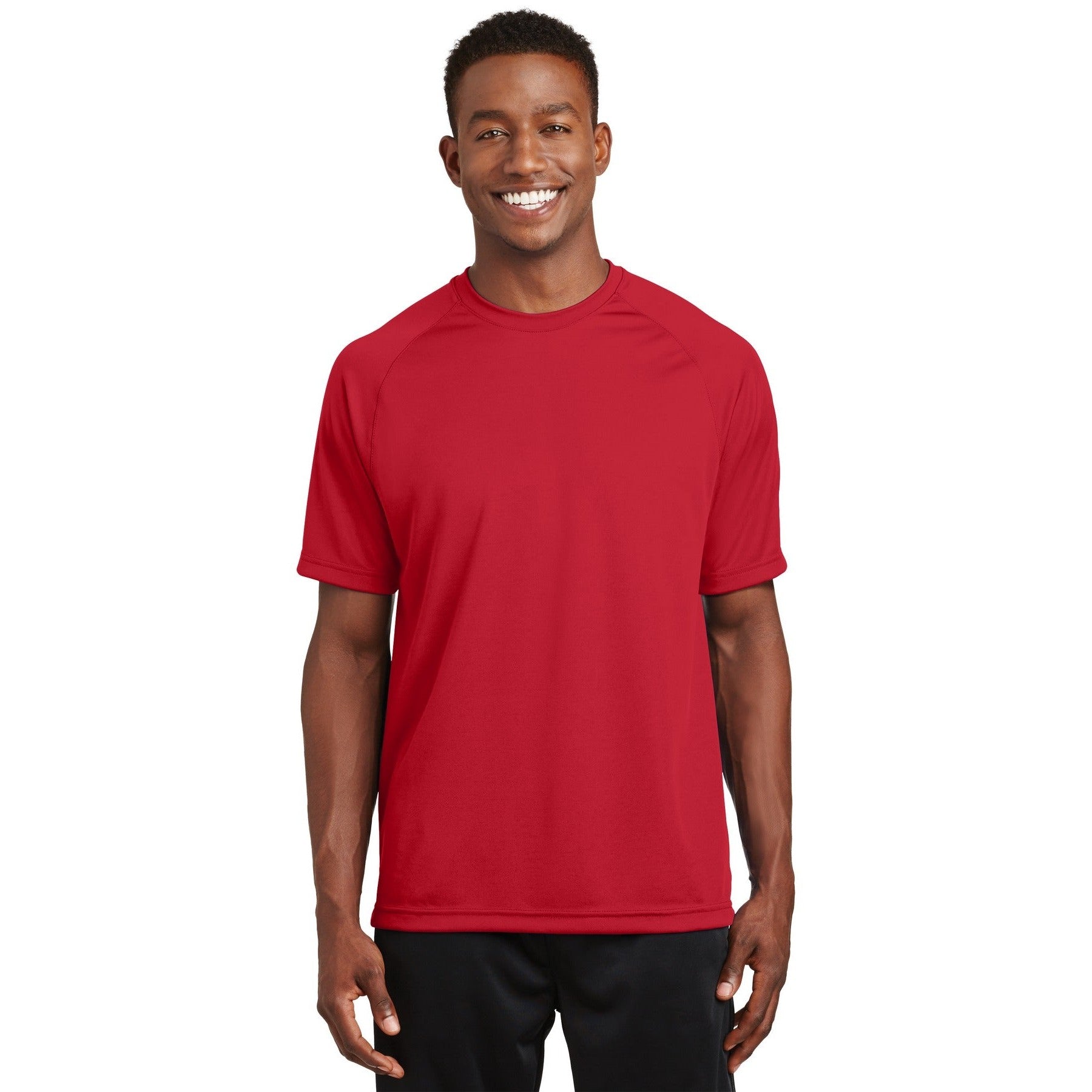 Sport-Tek-Sport-Tek® Dry Zone® Short Sleeve Raglan T-Shirt. T473-MedTech-4